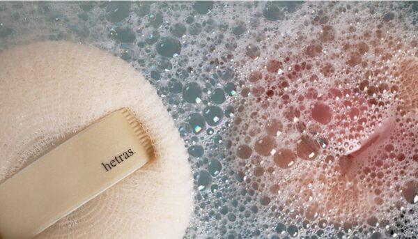 🛁🎁 HETRAS NEW DEEP CLEAN SHOWER BALL – SET 4 BÔNG TẮM SẠCH SÂU HETRAS - Hình ảnh 3